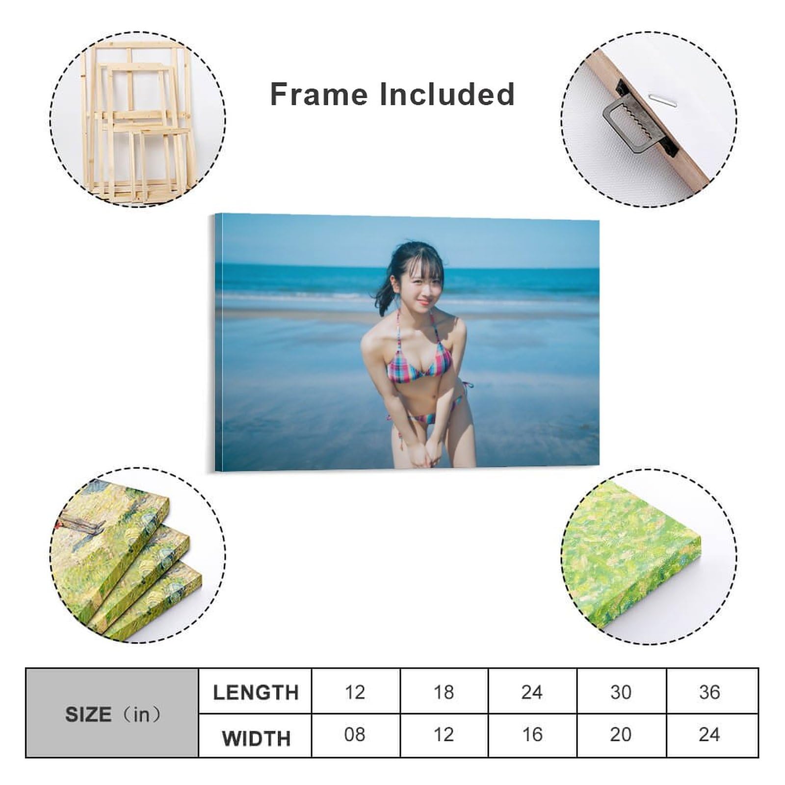 Amazon.co.jp: 上村ひなの(日向坂46)最新グラビア水着画像写真ポスター